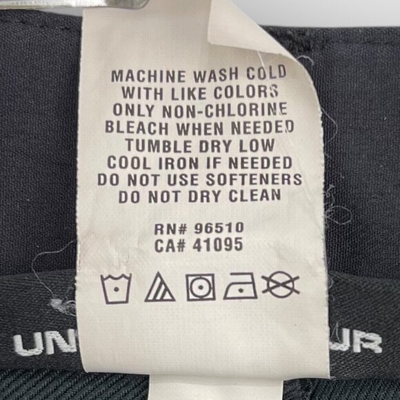 Under Armour Match 34x32 Golf Pants Storm Stretch Navy Mens UA 1236337 - Picture 9 of 10